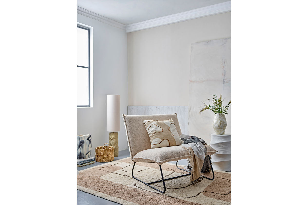 Bijzettafel Elisa - in witte steenlook