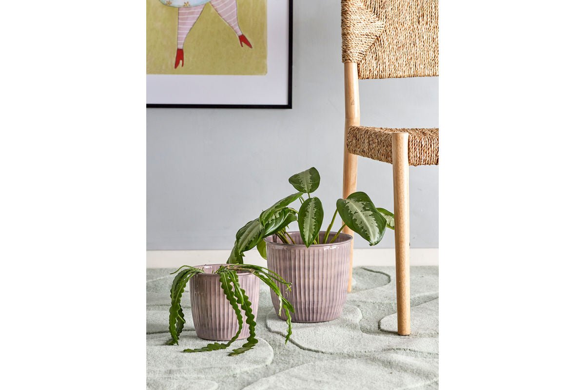 Bloempot Set Rostirost – roze laklaag