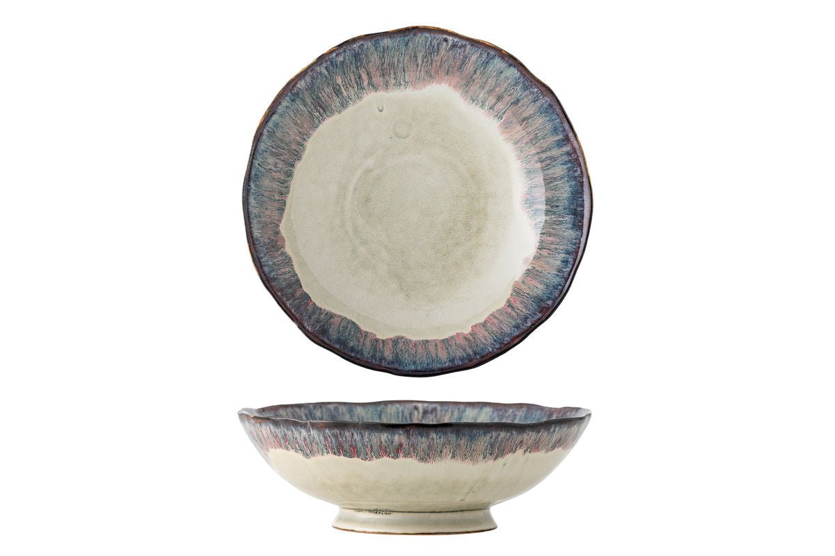 Schaal Imola – Steengoed schaal in levendige kleuren