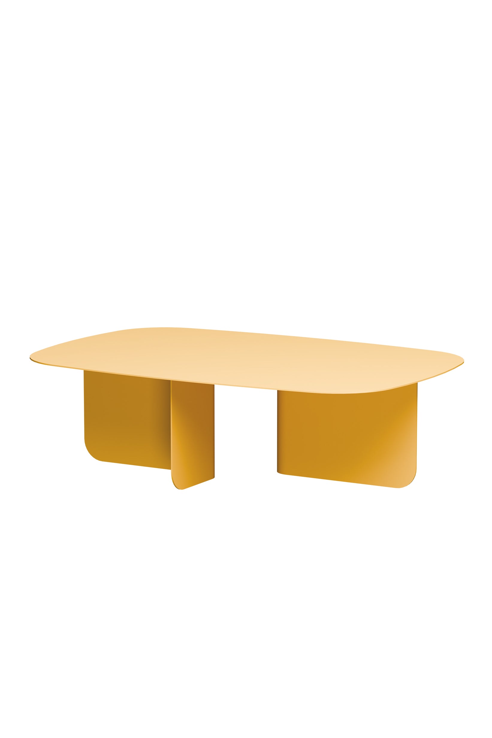 Salontafel Livia – Japandi design van gepoedercoat plaatstaal