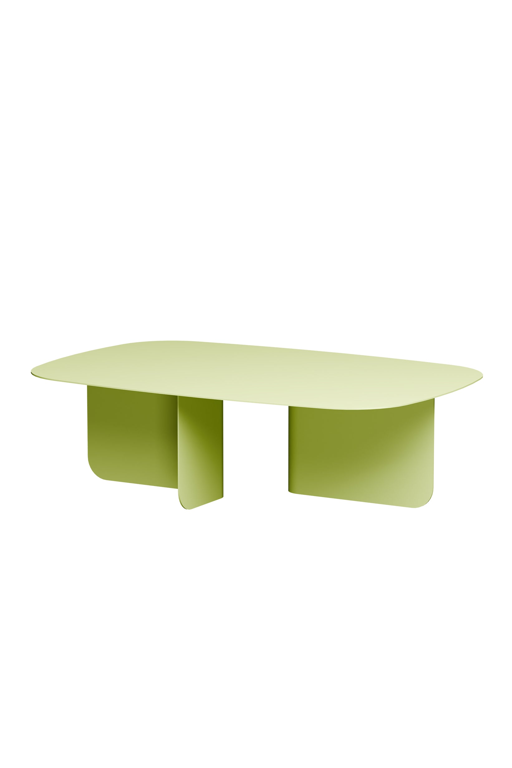 Salontafel Livia – Japandi design van gepoedercoat plaatstaal