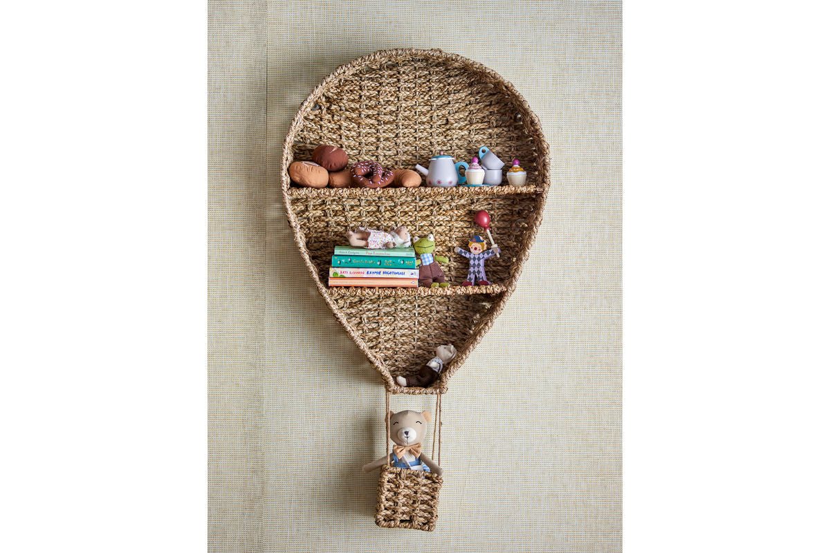 Regal Airo – Wandplank in ballonvorm voor de kinderkamer