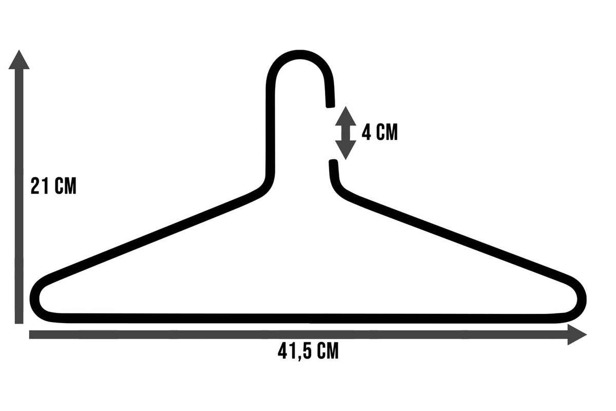 Kleiderbügel Trevio (3er-Set)