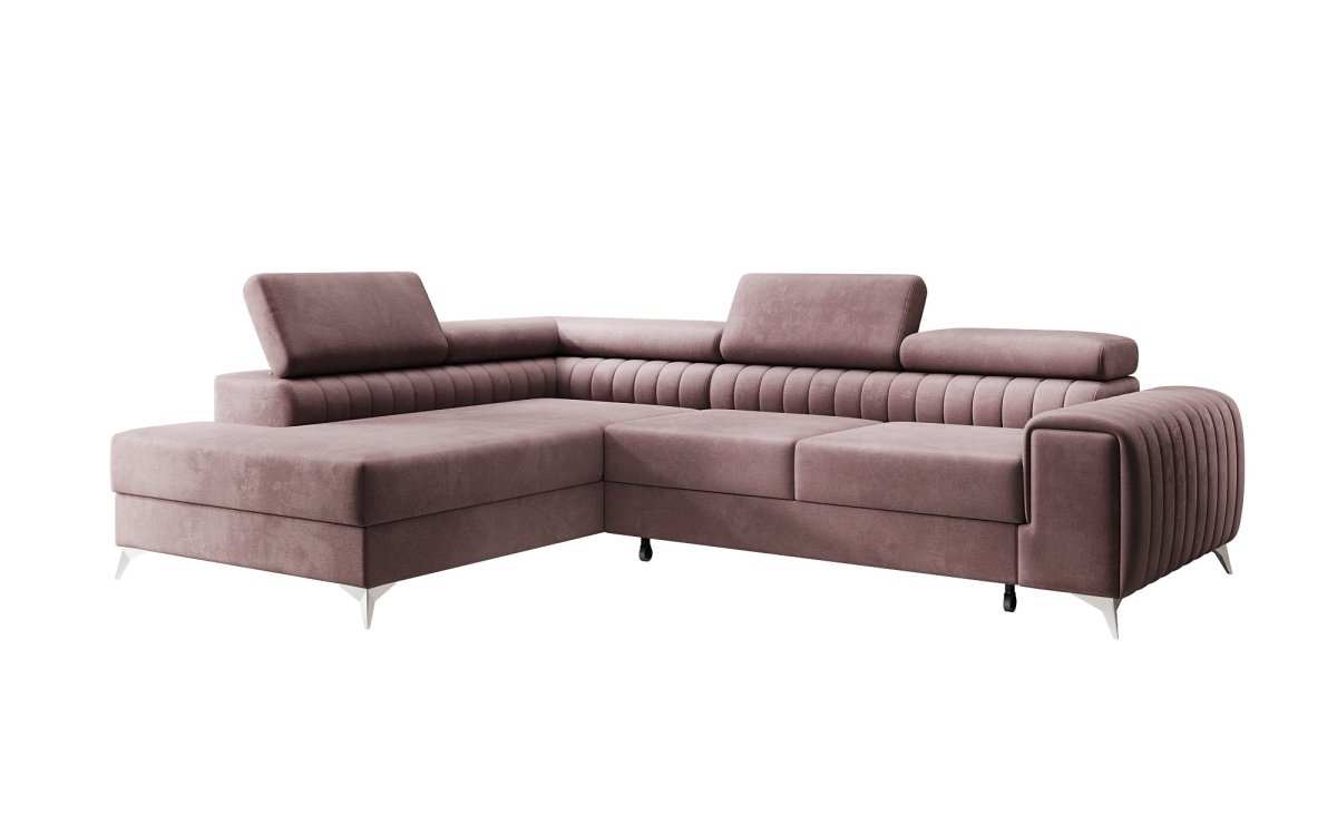 Designer Sofa Tirenni mit Schlaf - und Klappfunktion - Luxusbetten24