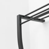 Designer Wandgarderobe Arcos - Schwarz