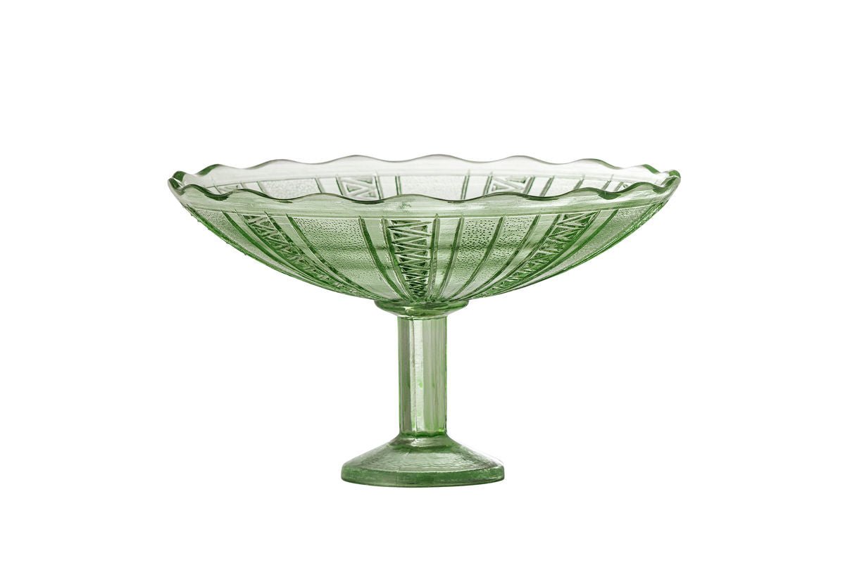 Sockelbak Elsin – gerecycled glas in Groen