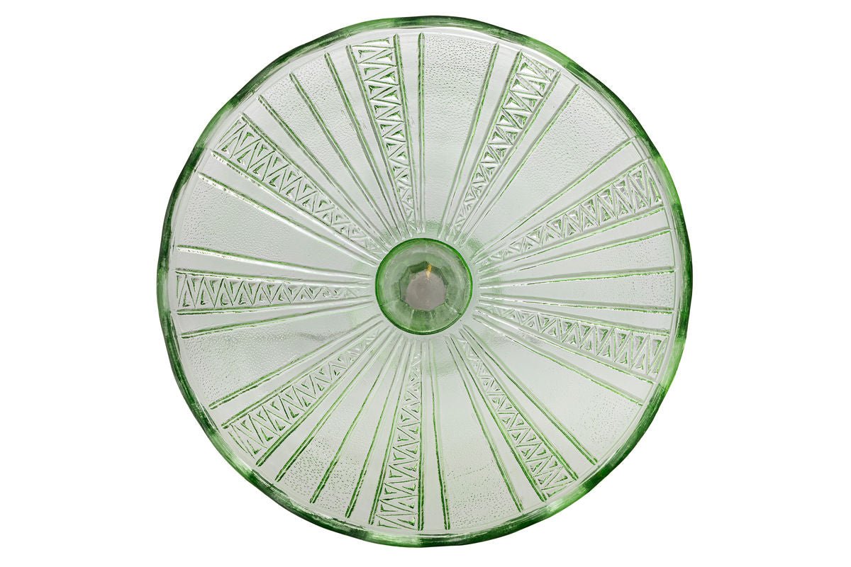 Sockelbak Elsin – gerecycled glas in Groen