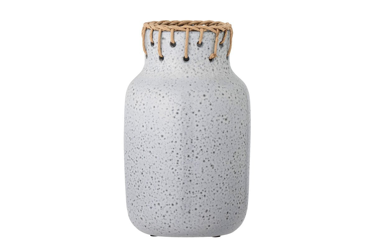 Vaas „Soraya“ – Grijze keramiek