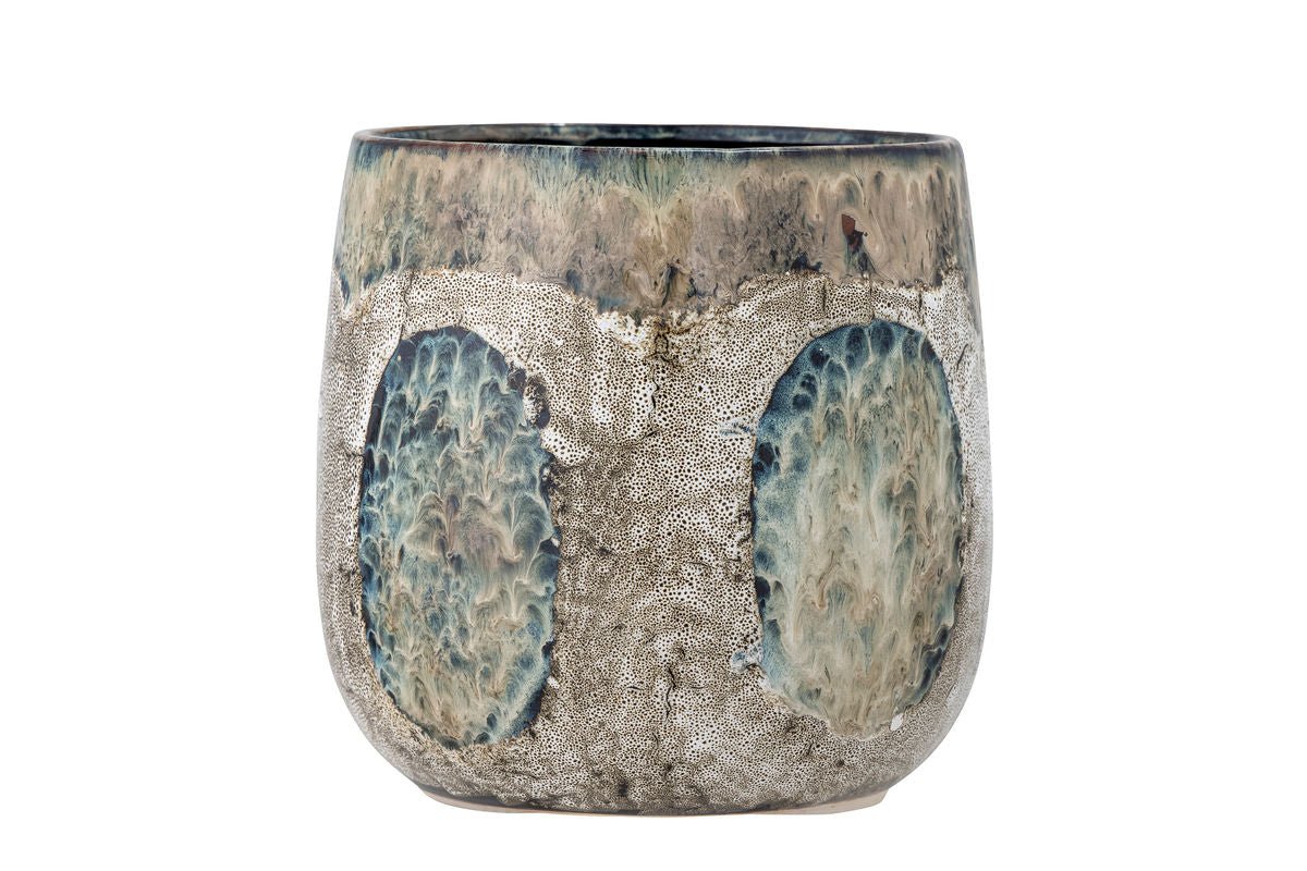 Bloempot Topia – met de hand beschilderd aardewerk