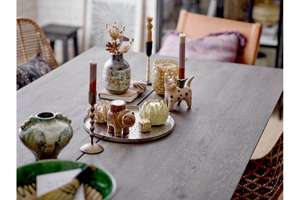 Vaas „Sorina“ – steengoed in bruin