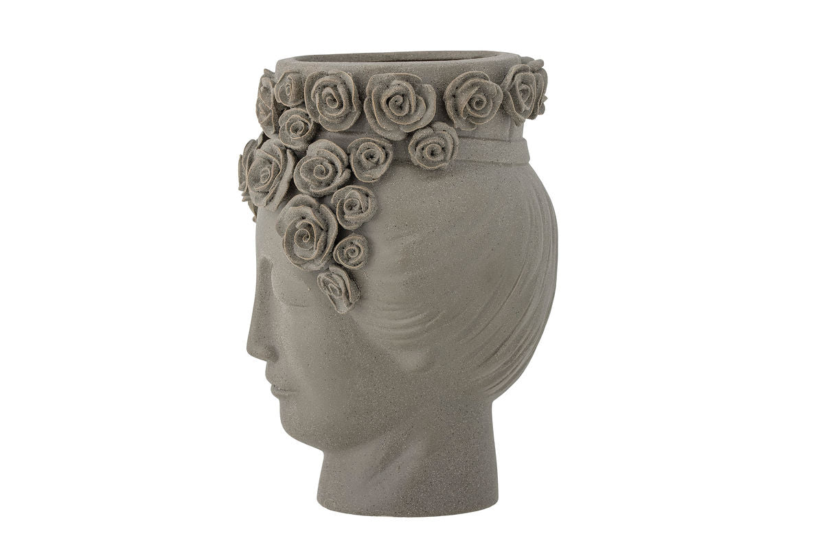 Vaas „Selin“ – Grijs steengoed