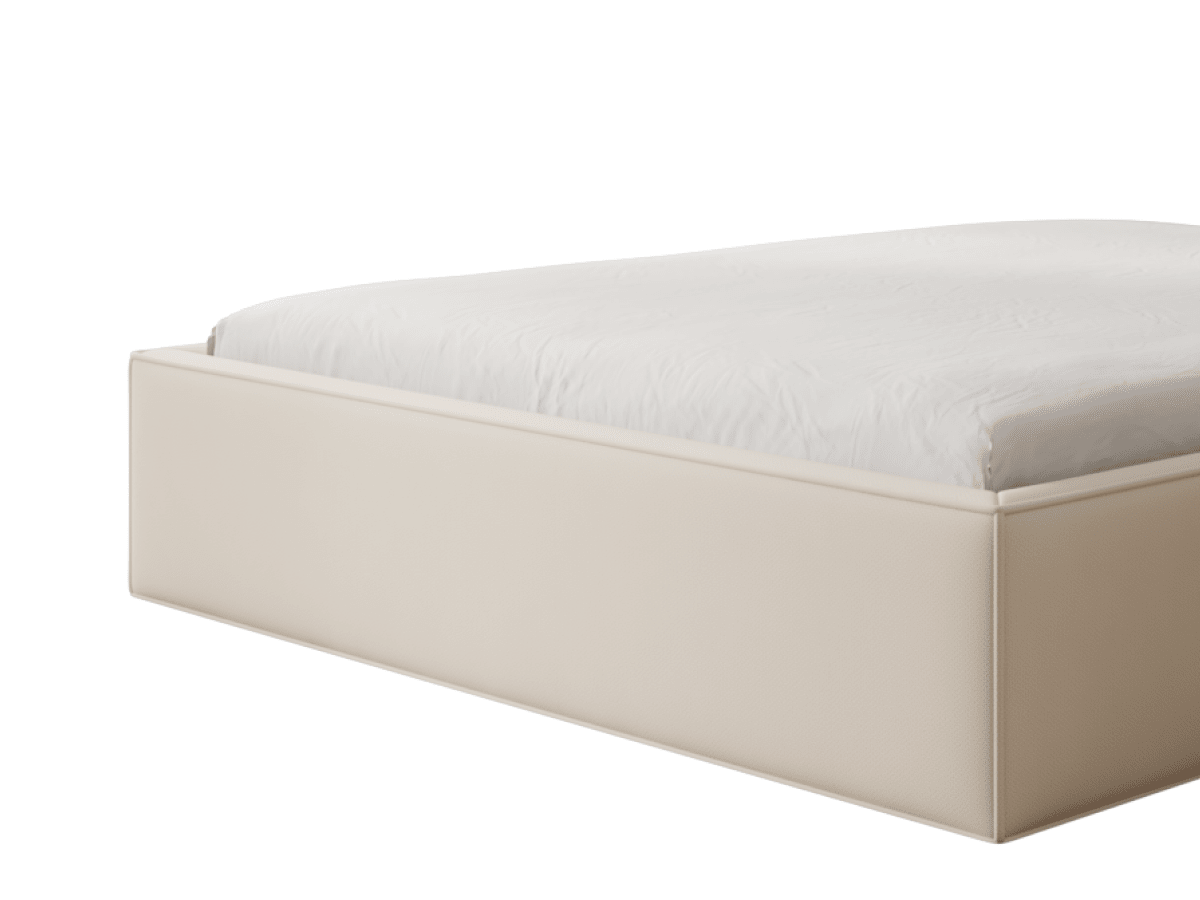 Op maat gemaakt gestoffeerd bed: hoofdeinde