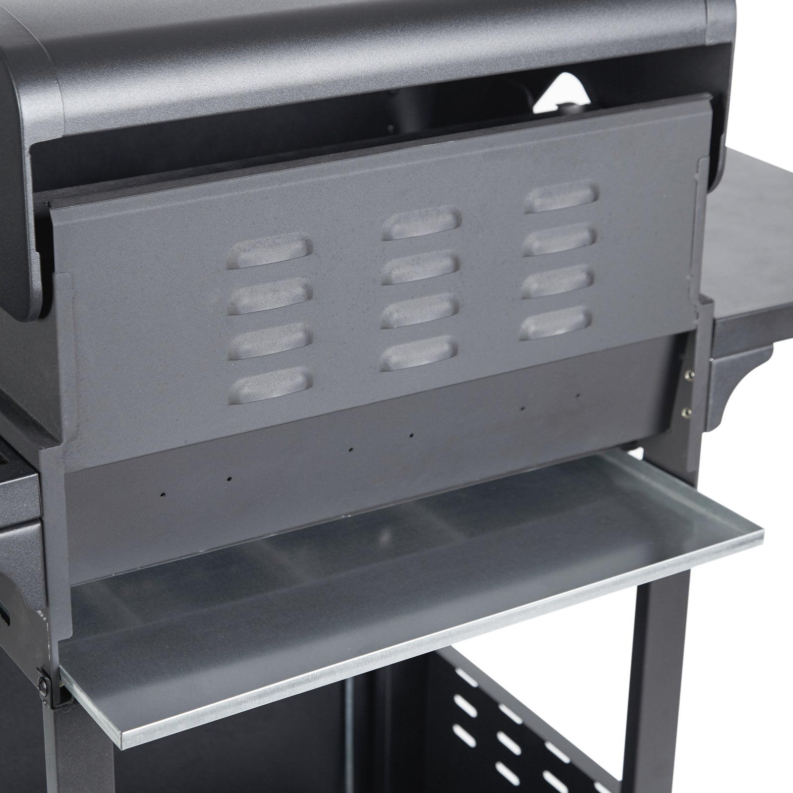 Gasbarbecue BarbecuePro XL – 3-brander grillwagen met warmhoudrooster