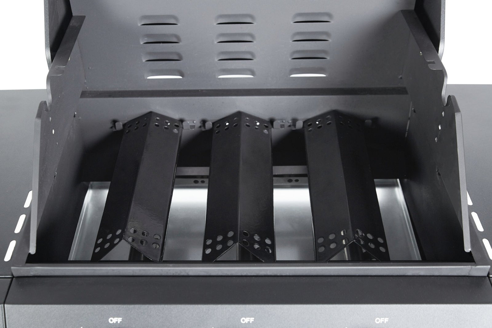 Gasbarbecue BarbecuePro XL – 3-brander grillwagen met warmhoudrooster