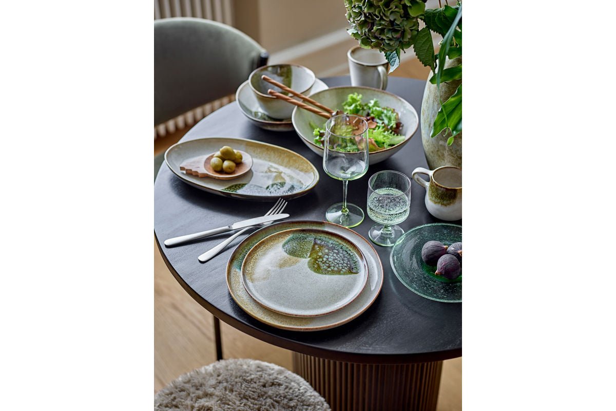 Teller-Set „Arimo“ – Gekleurd glas (2-delig)