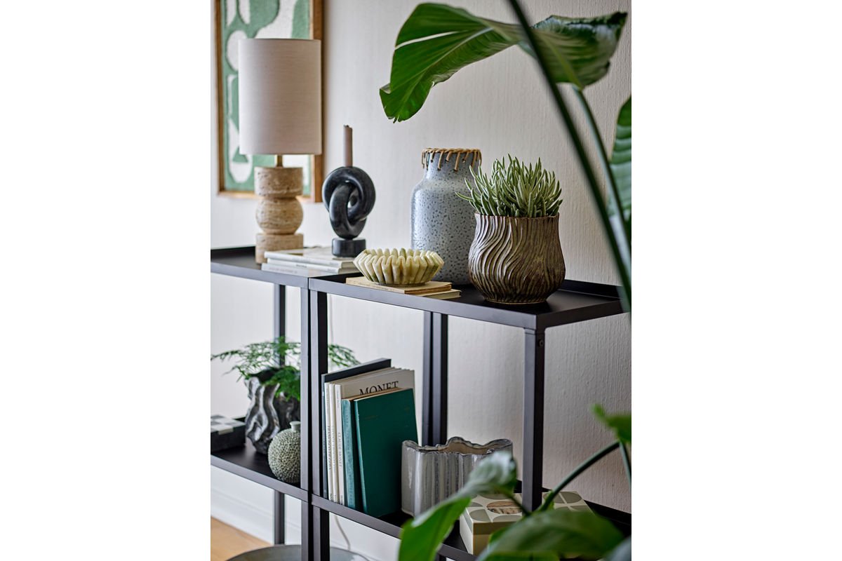 Bloempot „Terraea“ – Bruin steengoed