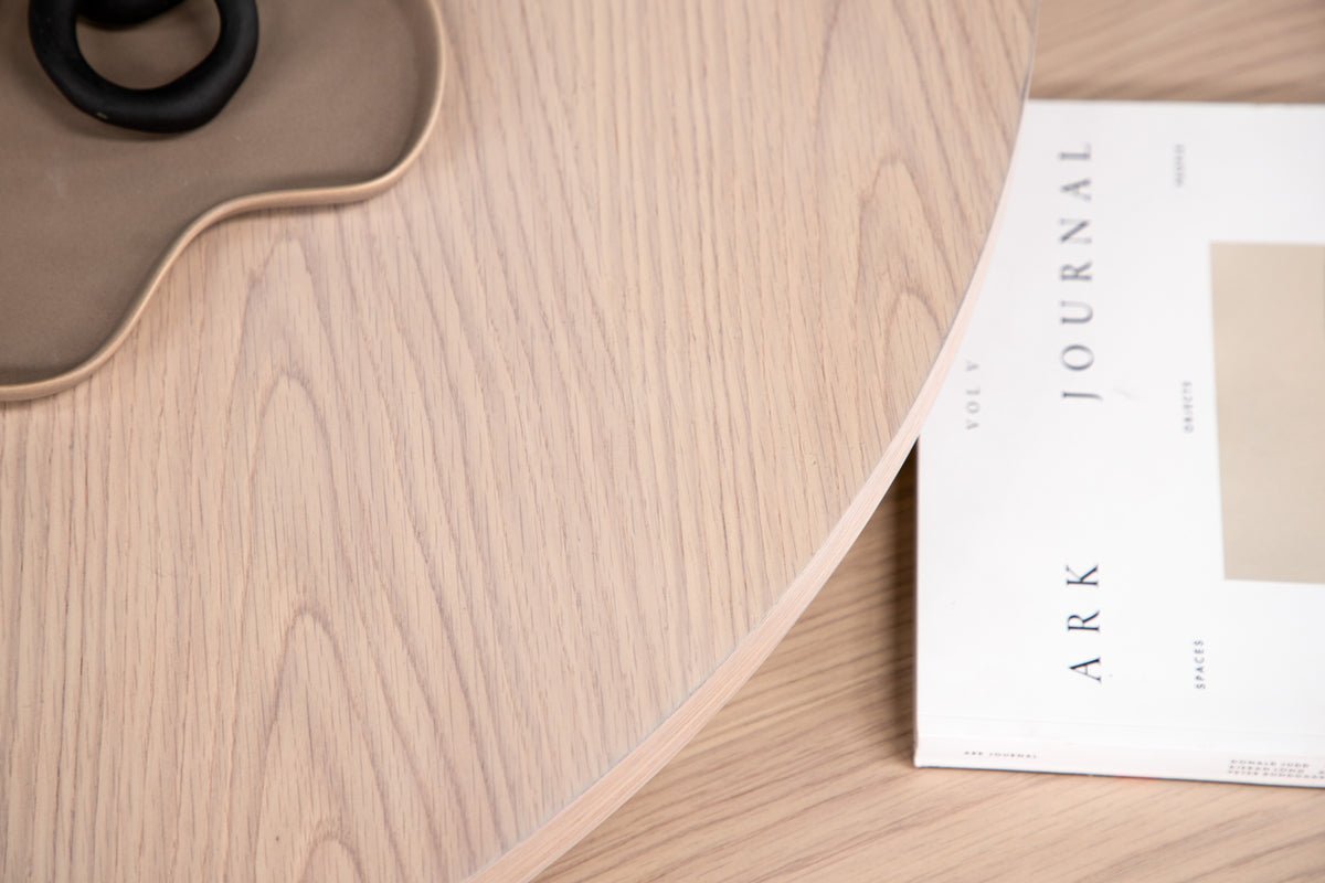 Salontafel Allan Set - 2 tafels met houtlook