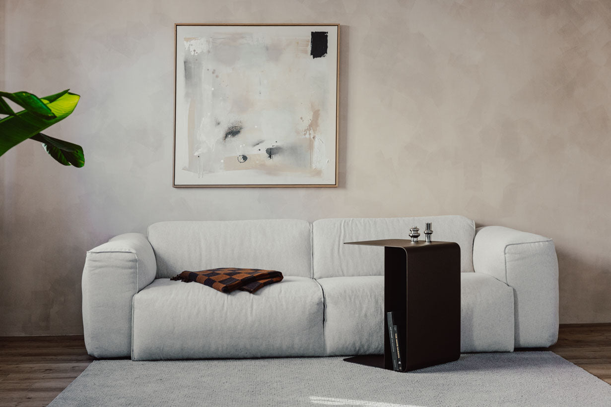 Salontafel/bijzettafel Cosmo – gepoedercoat Metaal in modern design