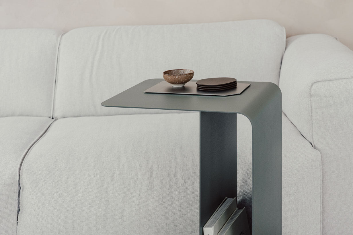 Salontafel/bijzettafel Cosmo – gepoedercoat Metaal in modern design
