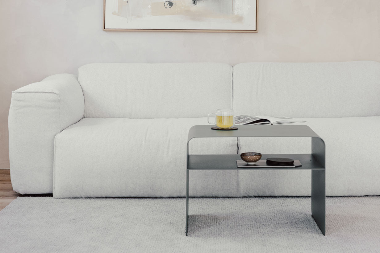 Salontafel/bijzettafel Cosmo – gepoedercoat Metaal in modern design