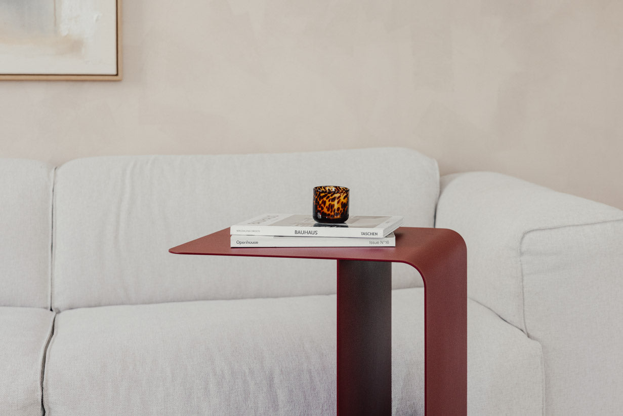 Salontafel/bijzettafel Cosmo – gepoedercoat Metaal in modern design
