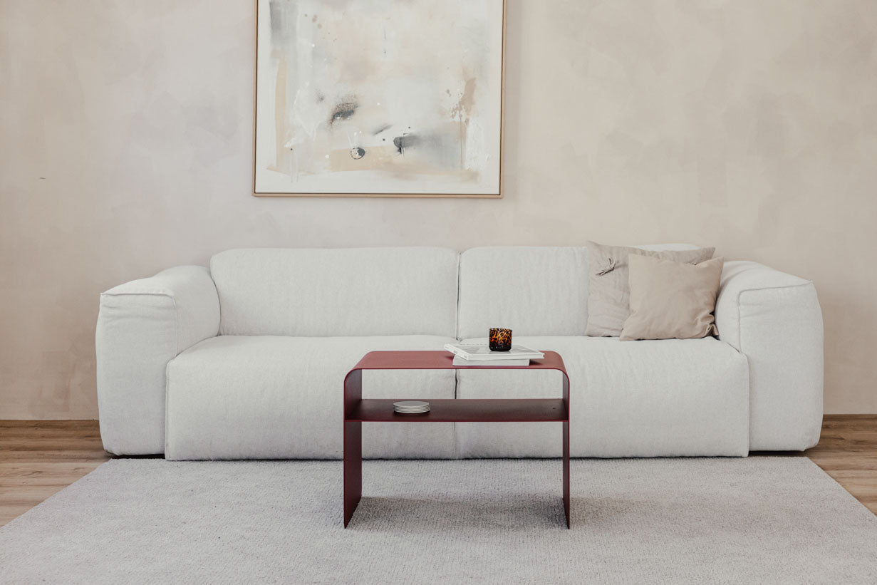 Salontafel/bijzettafel Cosmo – gepoedercoat Metaal in modern design