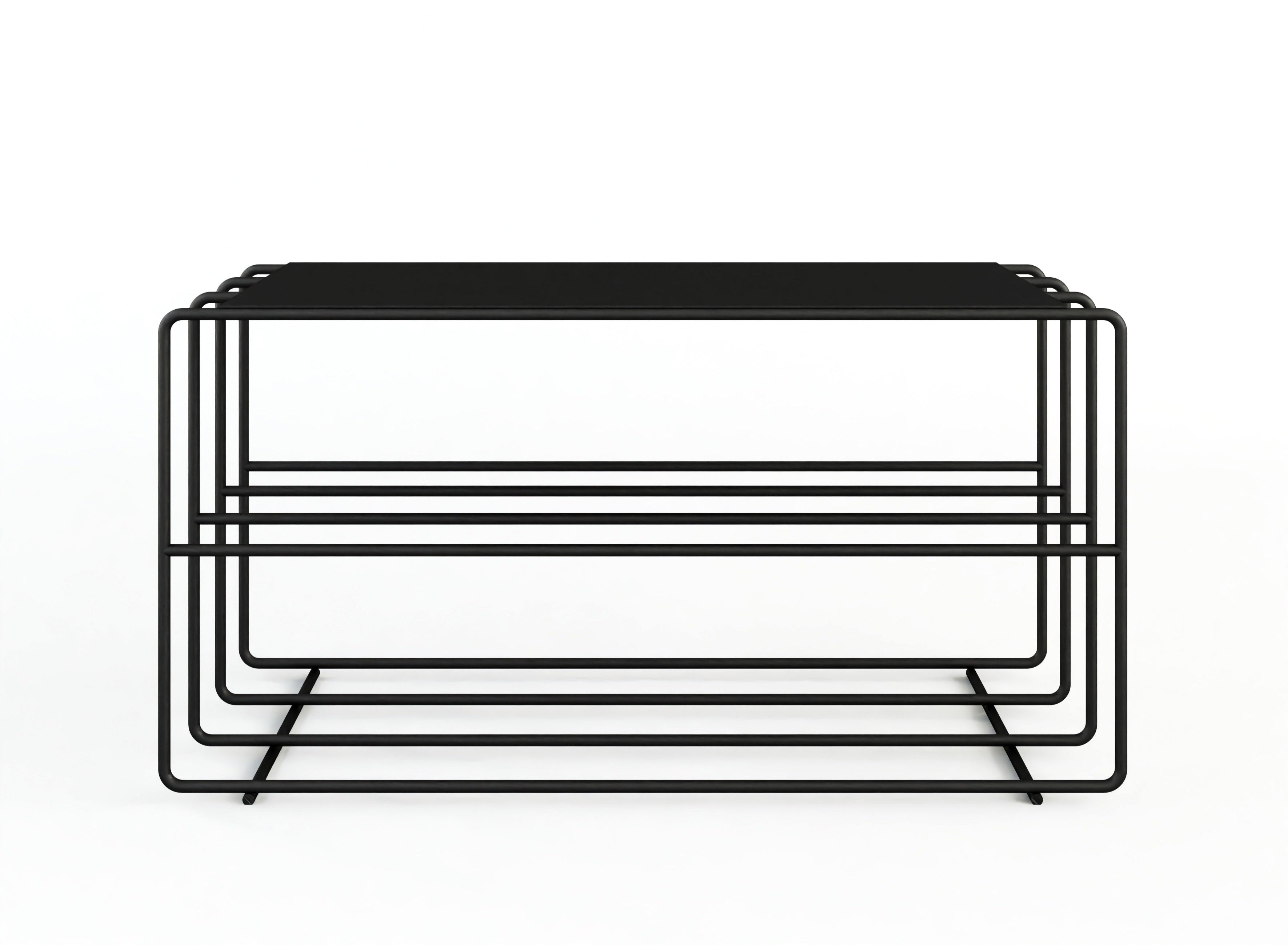 Schoenenrek Neva – metalen rek met loft-uitstraling in vele kleuren