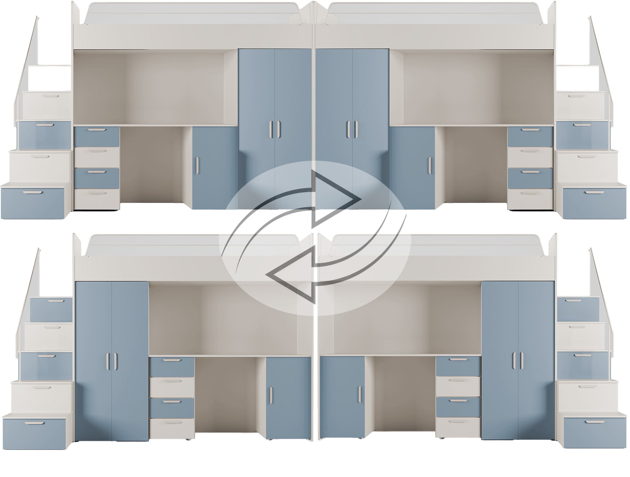 Kinderhoogslaper Dream matte afwerking