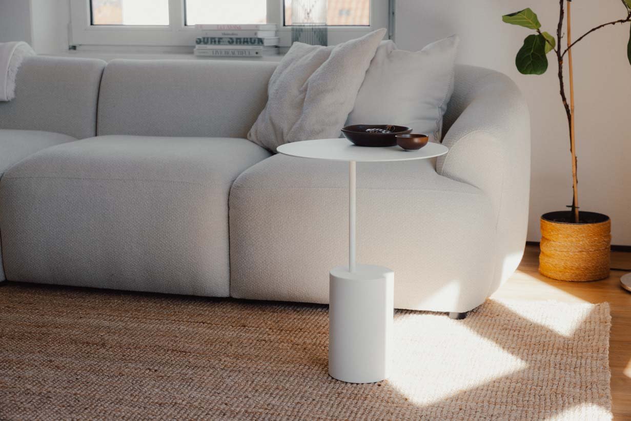 Salontafel/Bijzettafel Ciro – RVS-design voor binnen en buitengebruik