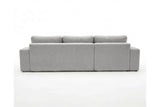 Designer Ecksofa Vigo in Bouclé – Sand – Links