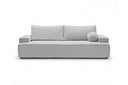 Designer 3 Sitzer Sofa Mira in Bouclé mit Schlaffunktion & Stauraum – Sand