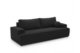 Designer 3 Sitzer Sofa Mira in Bouclé mit Schlaffunktion & Stauraum – Anthrazit