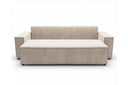 Designer 3 Sitzer Sofa Rego in Samt mit Schlaffunktion & Stauraum – Beige