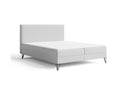 Boxspringbett Selina Slim Bouclé mit Stauraum – Sand