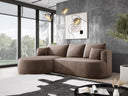 Designer hoekbank Lucca in Fluweel