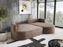 Designer hoekbank Lucca in Fluweel