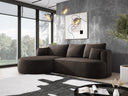 Designer hoekbank Lucca in Fluweel