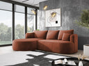 Designer hoekbank Lucca in Fluweel