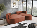 Designer hoekbank Lucca in Fluweel