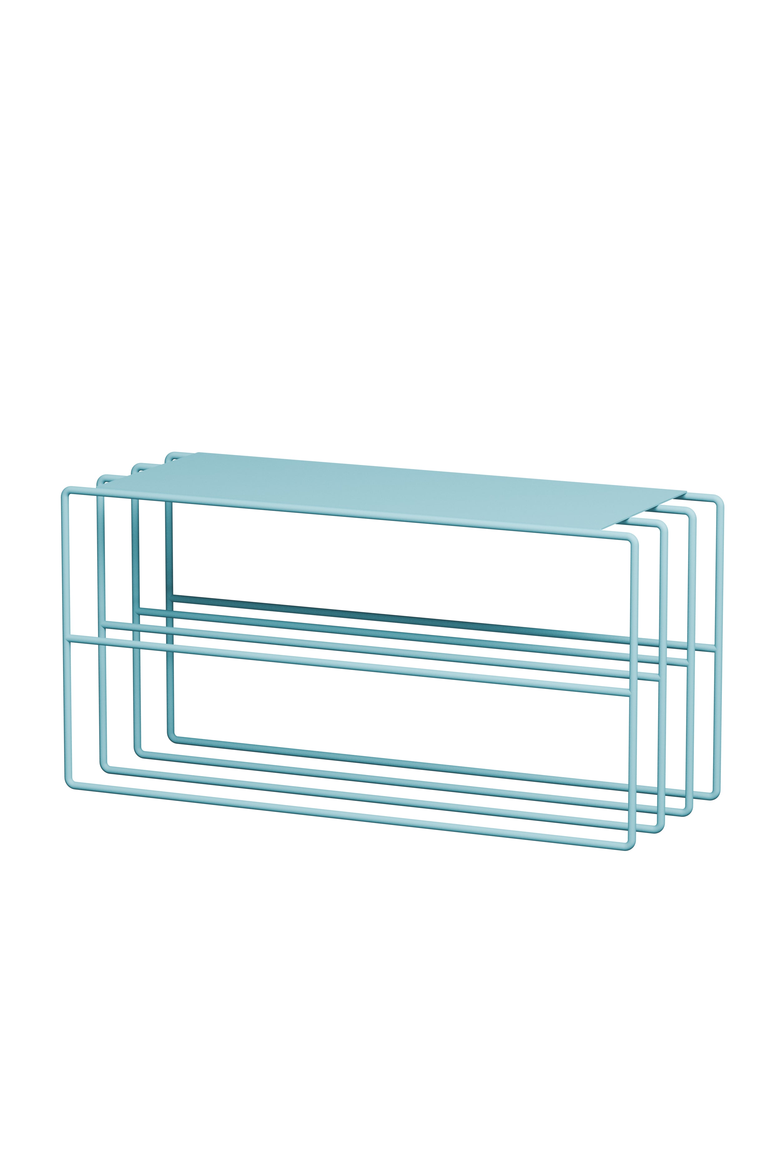 Schoenenrek Neva – metalen rek met loft-uitstraling in vele kleuren