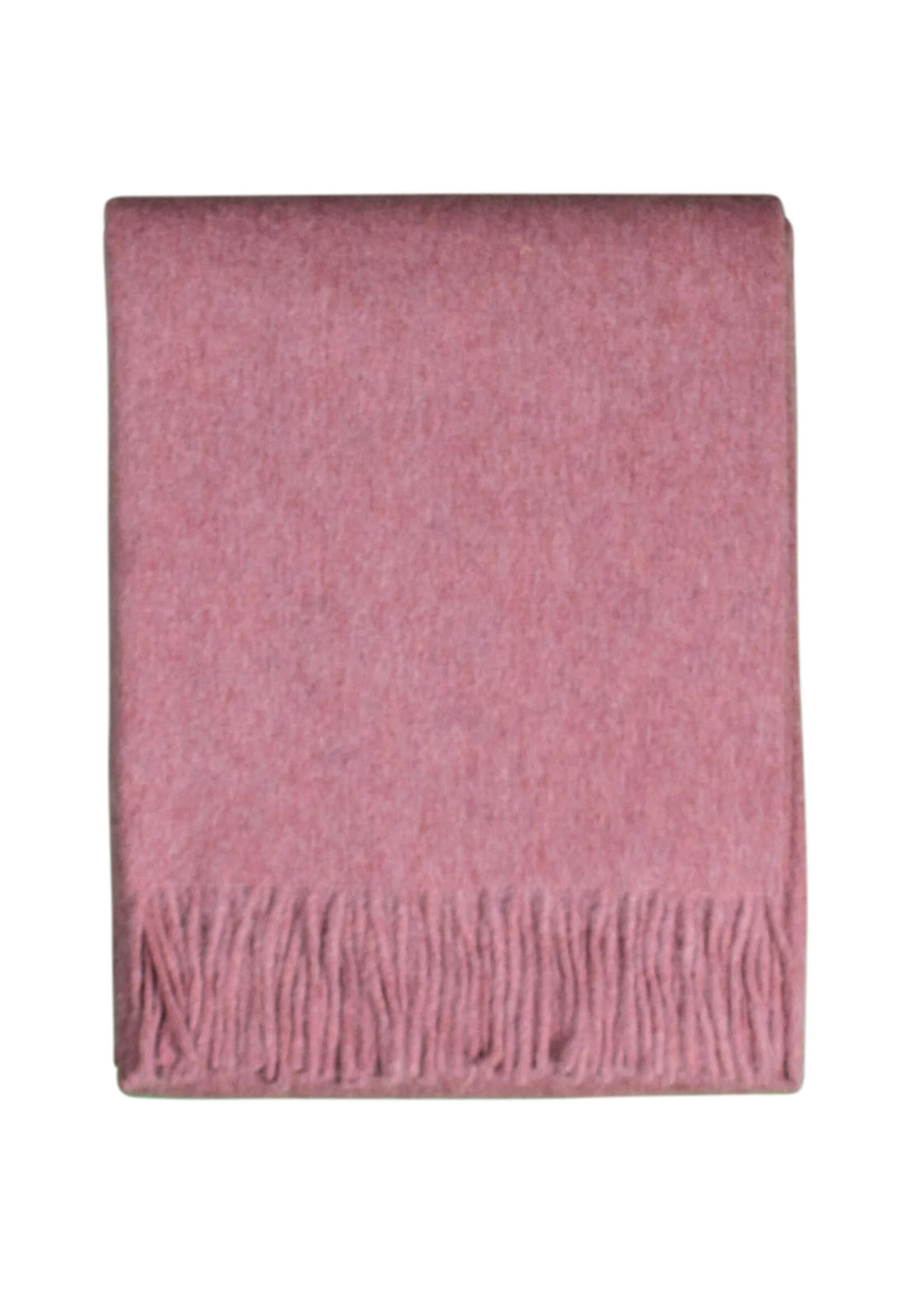 Alpaca Tagesdecke Maja - Pure alpacawol in Roze - 200x150 cm