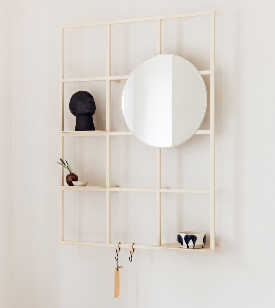 Wandrek Rivo – Flexibel metalen rek met steeksysteem