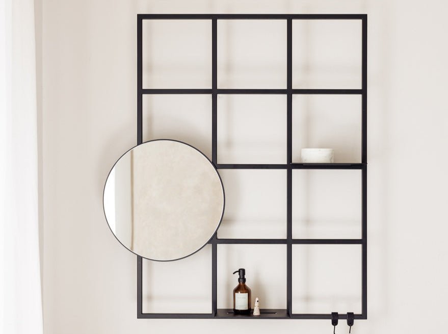 Wandrek Rivo – Flexibel metalen rek met steeksysteem