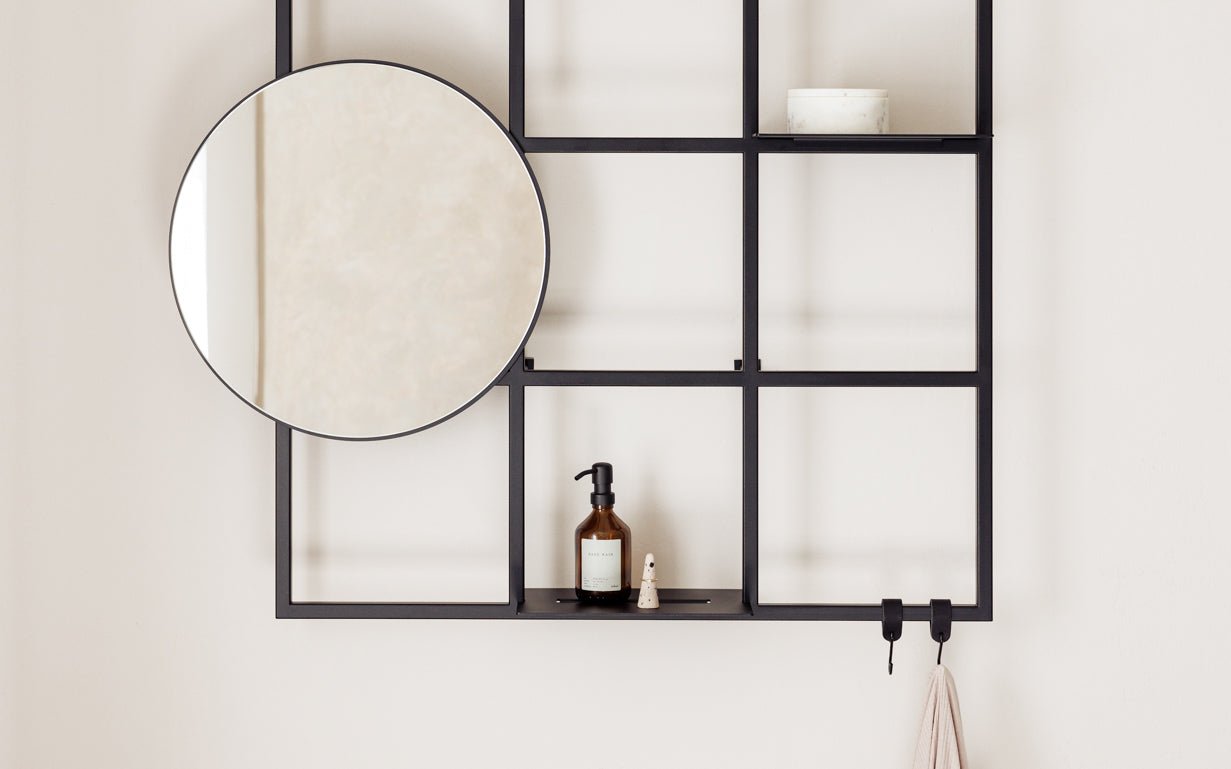 Wandrek Rivo – Flexibel metalen rek met steeksysteem