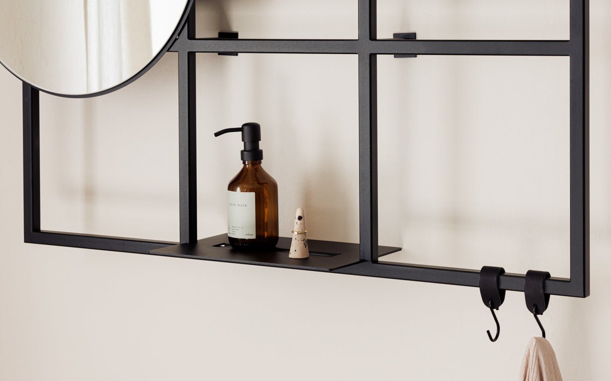 Wandrek Rivo – Flexibel metalen rek met steeksysteem