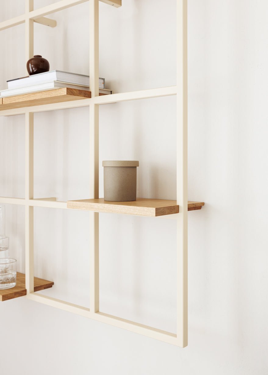 Wandrek Rivo – Flexibel metalen rek met steeksysteem