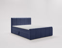 Boxspringbed Bergamo Fluweel met opbergruimte