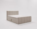 Boxspringbed Bergamo Fluweel met opbergruimte