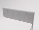 Boxspringbed Celeste van fluweel met opbergruimte