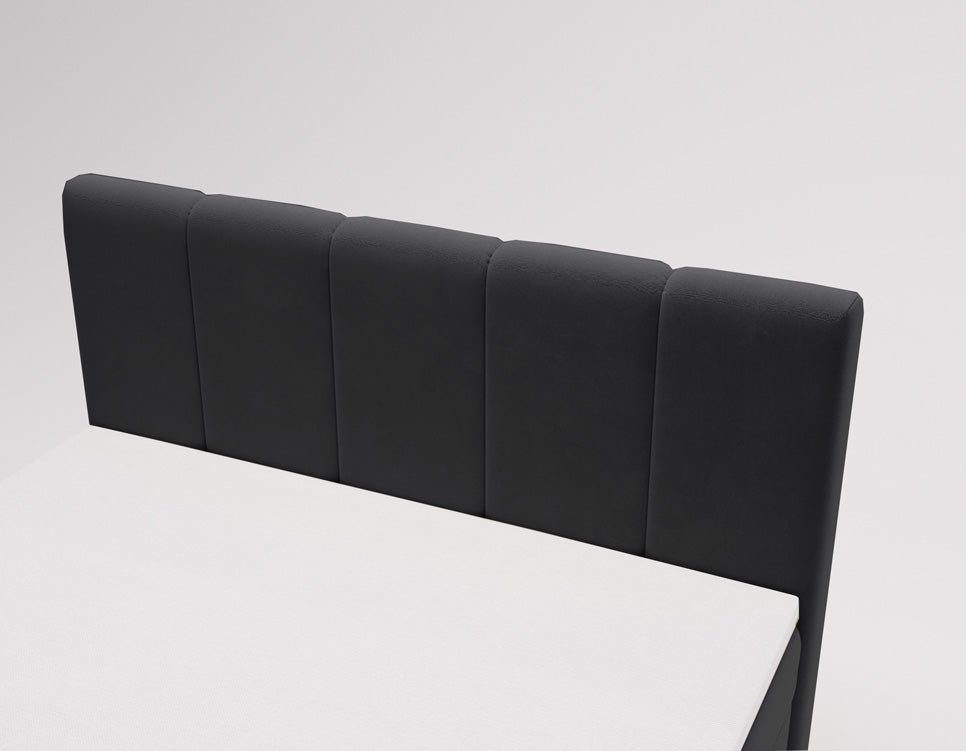 Boxspringbed Bergamo Fluweel met opbergruimte
